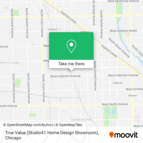 True Value (Studio41 Home Design Showroom) map