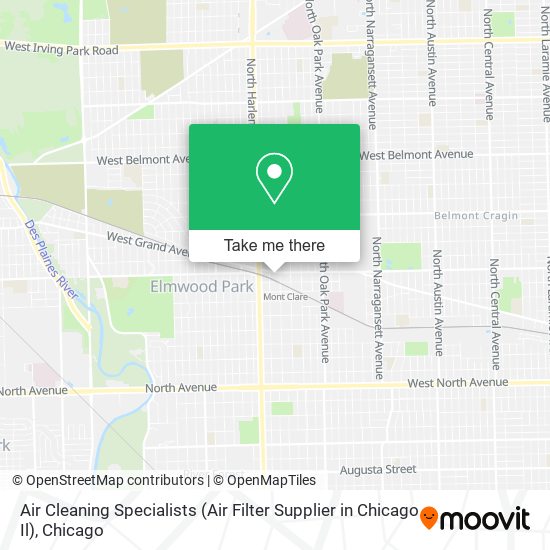Mapa de Air Cleaning Specialists (Air Filter Supplier in Chicago Il)