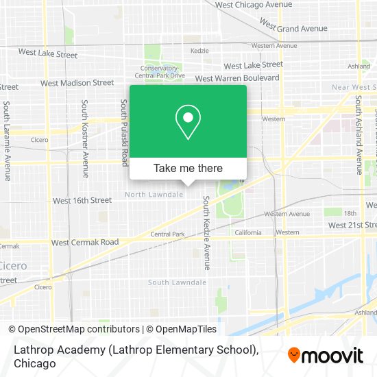 Lathrop Academy (Lathrop Elementary School) map