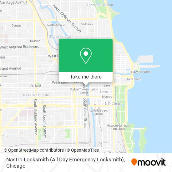 Nastro Locksmith (All Day Emergency Locksmith) map