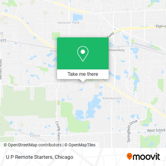 U P Remote Starters map