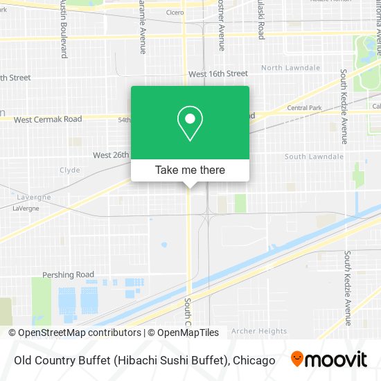 Old Country Buffet (Hibachi Sushi Buffet) map