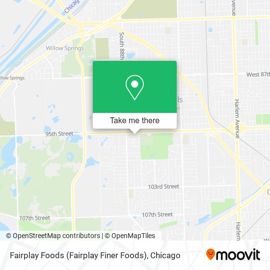 Mapa de Fairplay Foods (Fairplay Finer Foods)