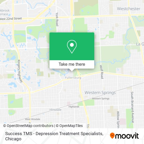 Mapa de Success TMS - Depression Treatment Specialists