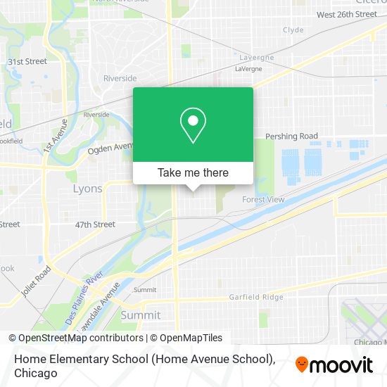 Home Elementary School (Home Avenue School) map