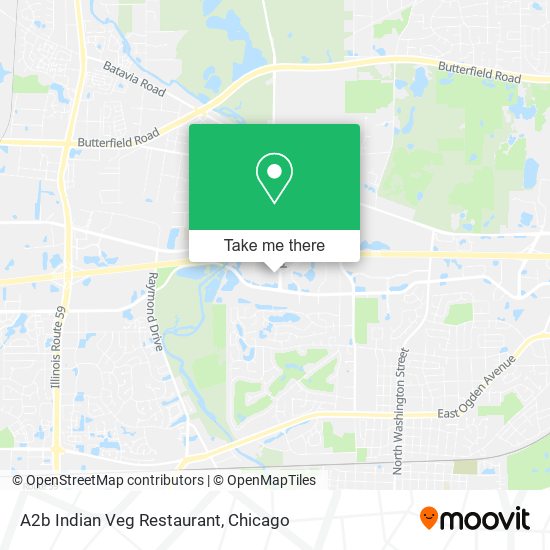 A2b Indian Veg Restaurant map