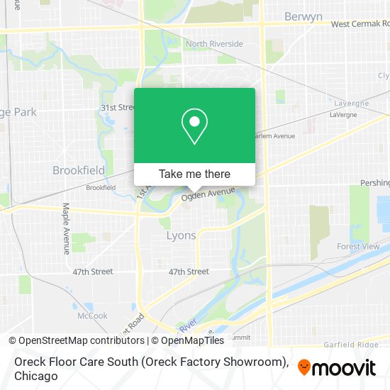 Oreck Floor Care South (Oreck Factory Showroom) map