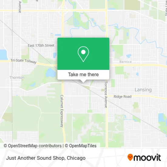 Just Another Sound Shop map