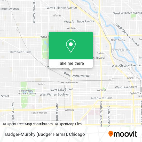 Mapa de Badger-Murphy (Badger Farms)