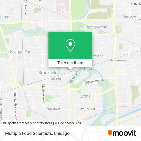 Multiple Food Scientists map