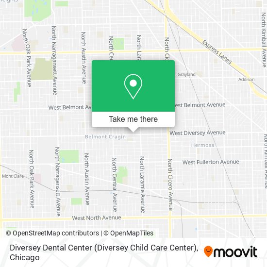 Diversey Dental Center (Diversey Child Care Center) map