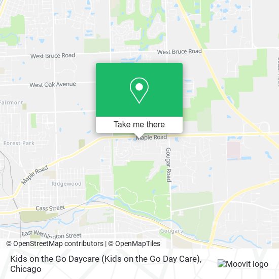 Mapa de Kids on the Go Daycare (Kids on the Go Day Care)