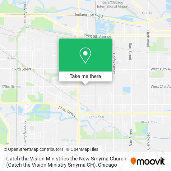 Catch the Vision Ministries the New Smyrna Church (Catch the Vision Ministry Smyrna CH) map
