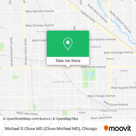 Mapa de Michael G Close MD