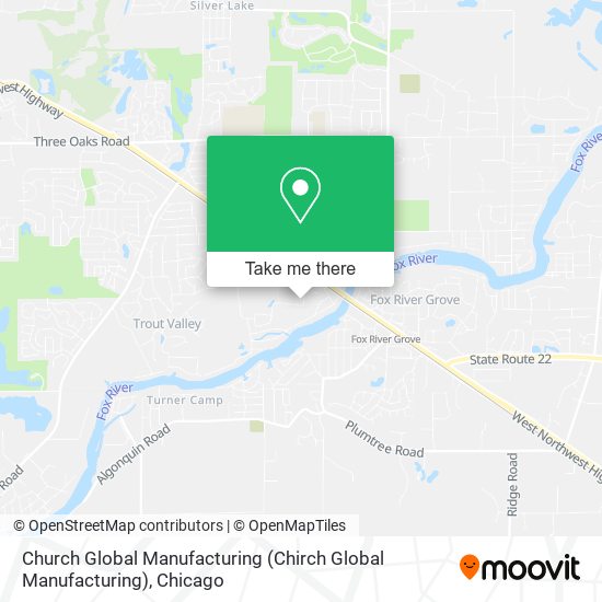 Mapa de Church Global Manufacturing (Chirch Global Manufacturing)