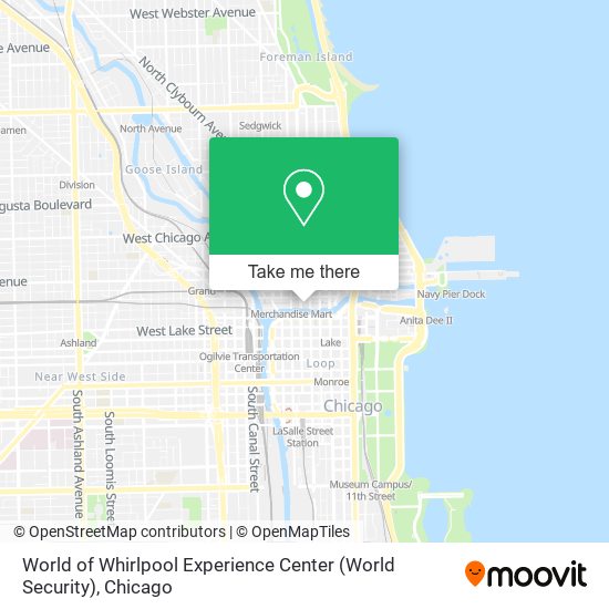 Mapa de World of Whirlpool Experience Center (World Security)