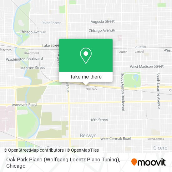 Oak Park Piano (Wolfgang Loentz Piano Tuning) map