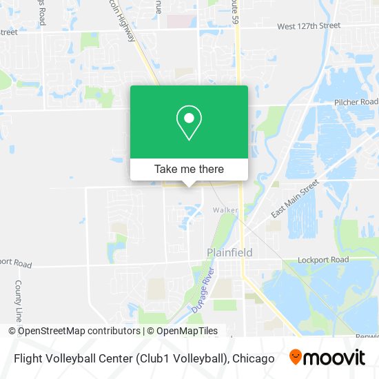 Mapa de Flight Volleyball Center (Club1 Volleyball)