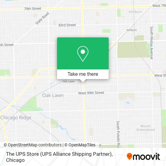 Mapa de The UPS Store (UPS Alliance Shipping Partner)