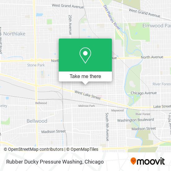 Rubber Ducky Pressure Washing map