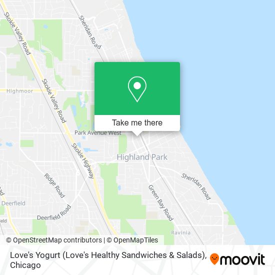 Love's Yogurt (Love's Healthy Sandwiches & Salads) map