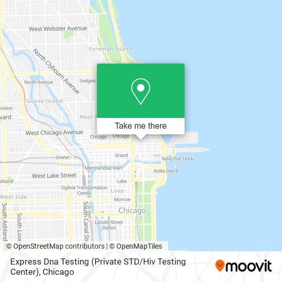 Express Dna Testing (Private STD / Hiv Testing Center) map