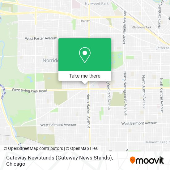 Mapa de Gateway Newstands (Gateway News Stands)