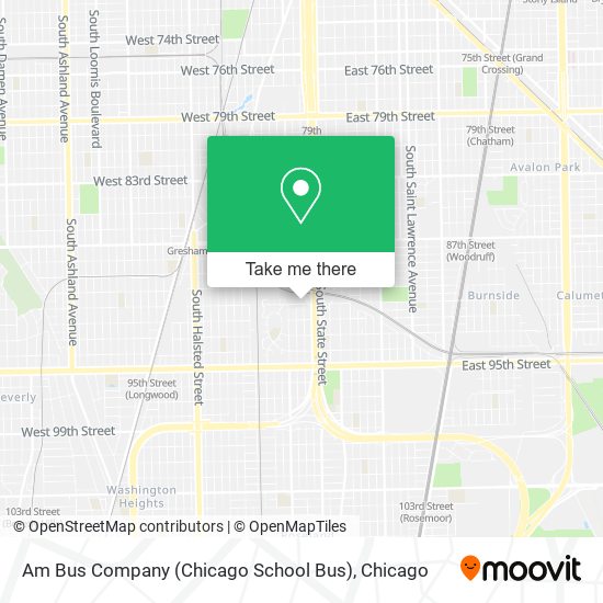 Am Bus Company (Chicago School Bus) map