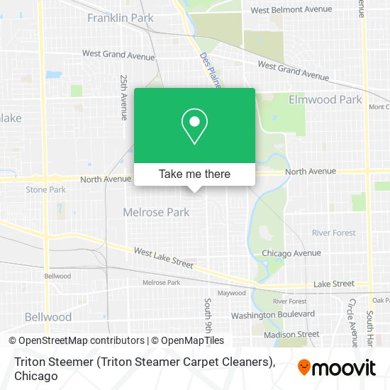 Triton Steemer (Triton Steamer Carpet Cleaners) map