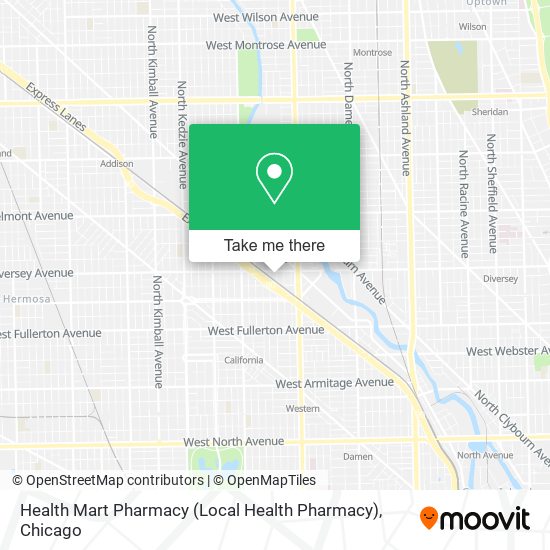 Mapa de Health Mart Pharmacy (Local Health Pharmacy)