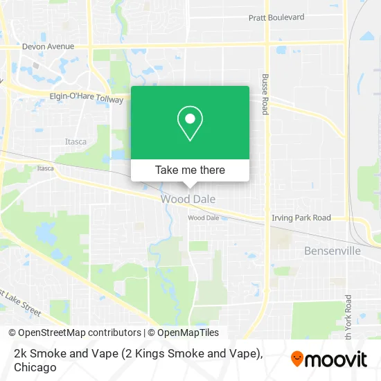 2k Smoke and Vape (2 Kings Smoke and Vape) map