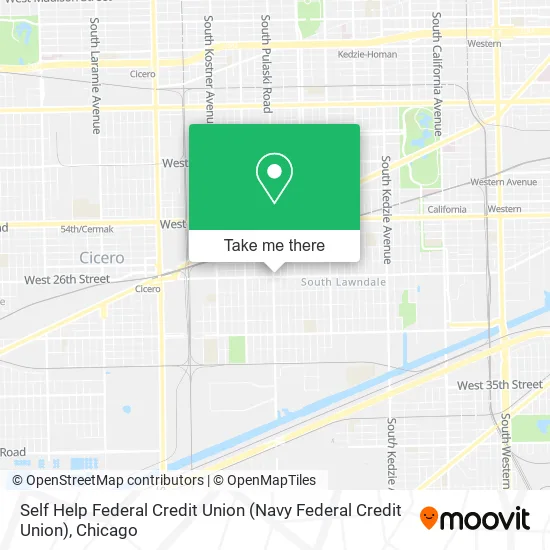 Self Help Federal Credit Union (Navy Federal Credit Union) map