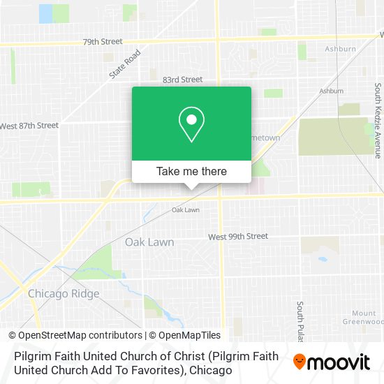 Pilgrim Faith United Church of Christ (Pilgrim Faith United Church Add To Favorites) map