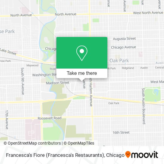 Mapa de Francesca's Fiore (Francesca's Restaurants)