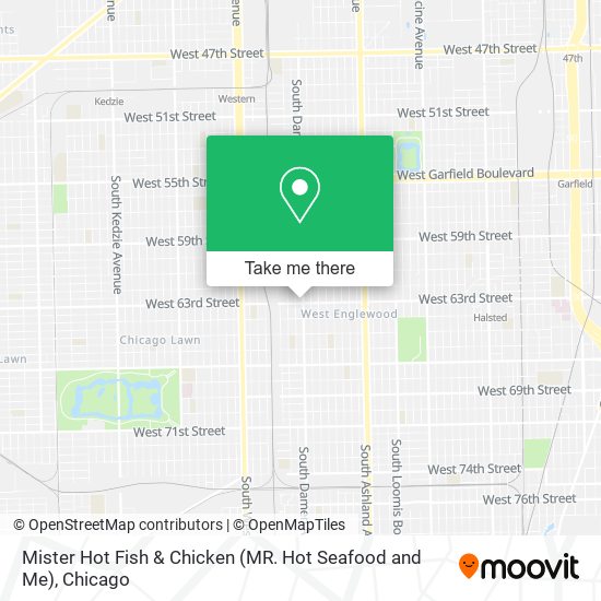 Mapa de Mister Hot Fish & Chicken (MR. Hot Seafood and Me)