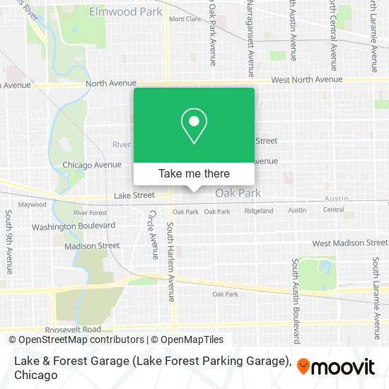 Mapa de Lake & Forest Garage