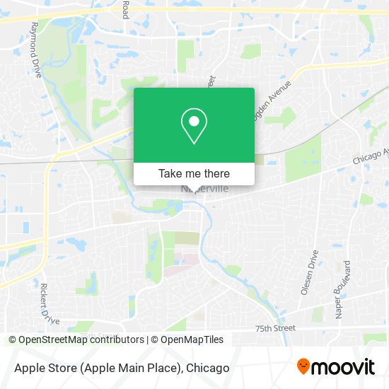 Mapa de Apple Store (Apple Main Place)