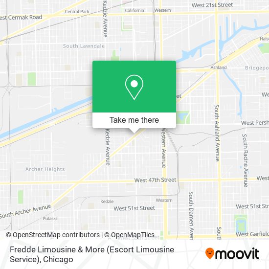 Mapa de Fredde Limousine & More (Escort Limousine Service)