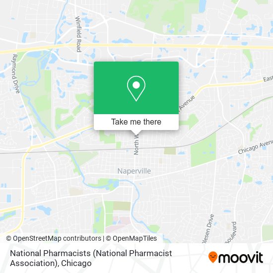 National Pharmacists (National Pharmacist Association) map