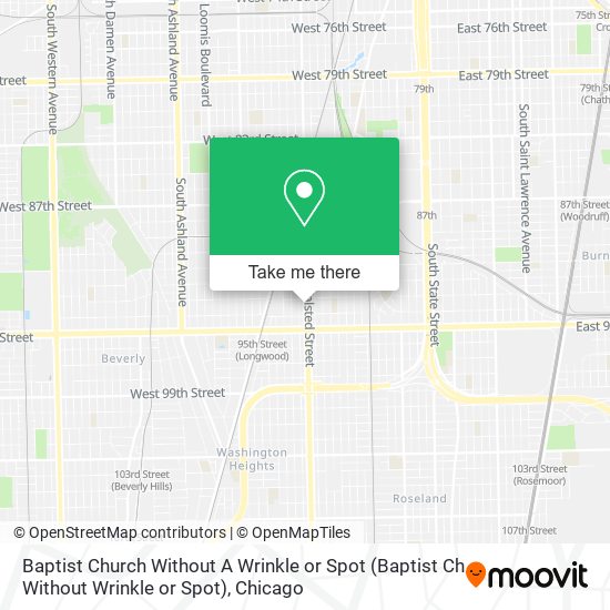 Baptist Church Without A Wrinkle or Spot (Baptist Ch Without Wrinkle or Spot) map