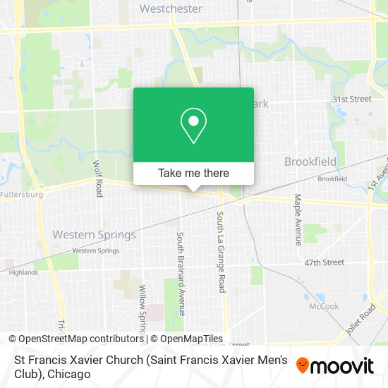 St Francis Xavier Church (Saint Francis Xavier Men's Club) map