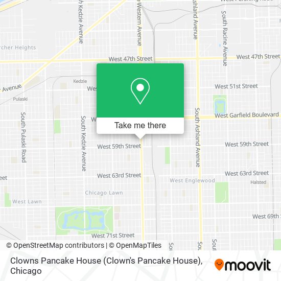 Mapa de Clowns Pancake House (Clown's Pancake House)