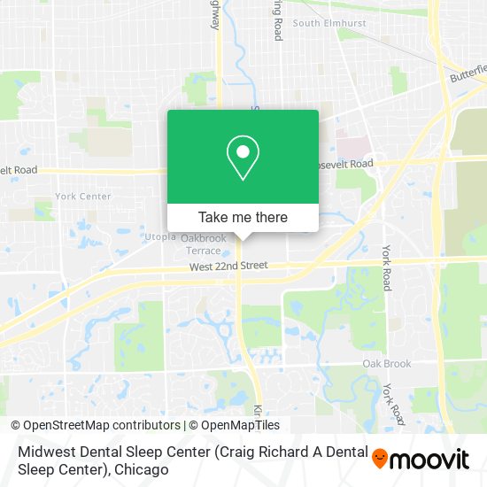 Mapa de Midwest Dental Sleep Center (Craig Richard A Dental Sleep Center)