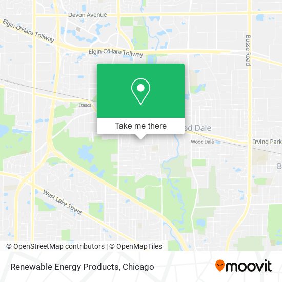Renewable Energy Products map