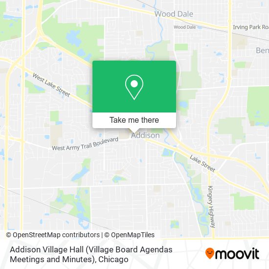 Addison Village Hall (Village Board Agendas Meetings and Minutes) map