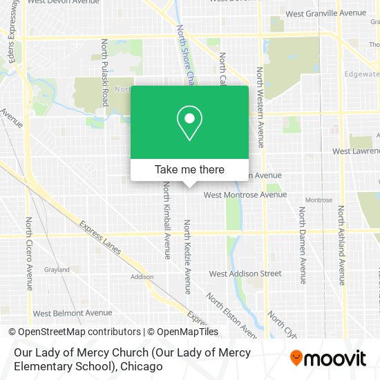 Our Lady of Mercy Church (Our Lady of Mercy Elementary School) map