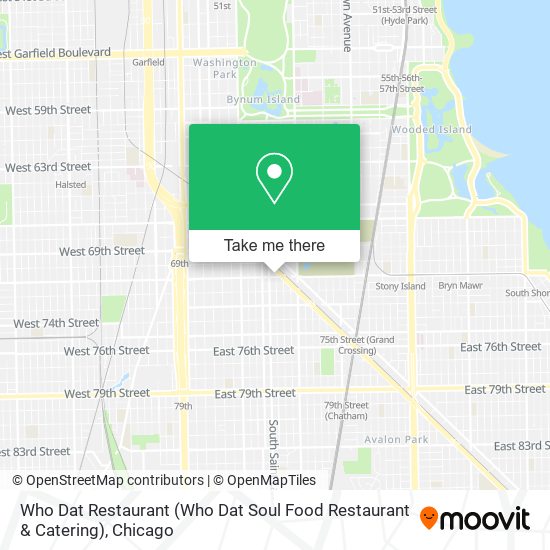 Who Dat Restaurant (Who Dat Soul Food Restaurant & Catering) map