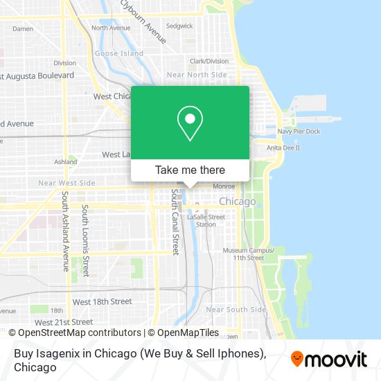 Mapa de Buy Isagenix in Chicago (We Buy & Sell Iphones)