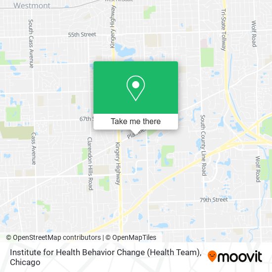 Mapa de Institute for Health Behavior Change (Health Team)