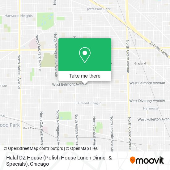 Mapa de Halal DZ House (Polish House Lunch Dinner & Specials)